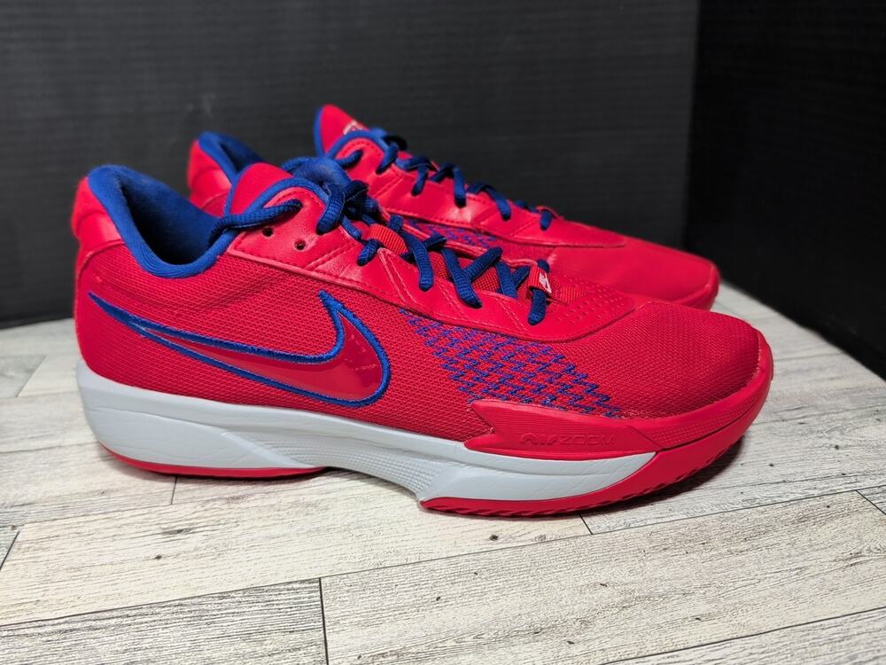 Nike G.T. Cut Bears Men's Red/ Blue Basketball Shoes FZ0574 900 Size 9 Air Zoom
